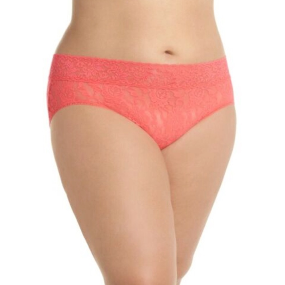 Hanky Panky Lace Plus French Briefs Coral Gables Size 3X